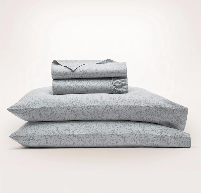 Signature Hemmed Sheet Set - Bluestone Meadow