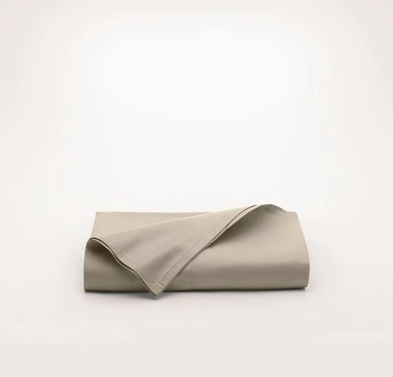 Signature Hemmed Flat Sheet - Oak