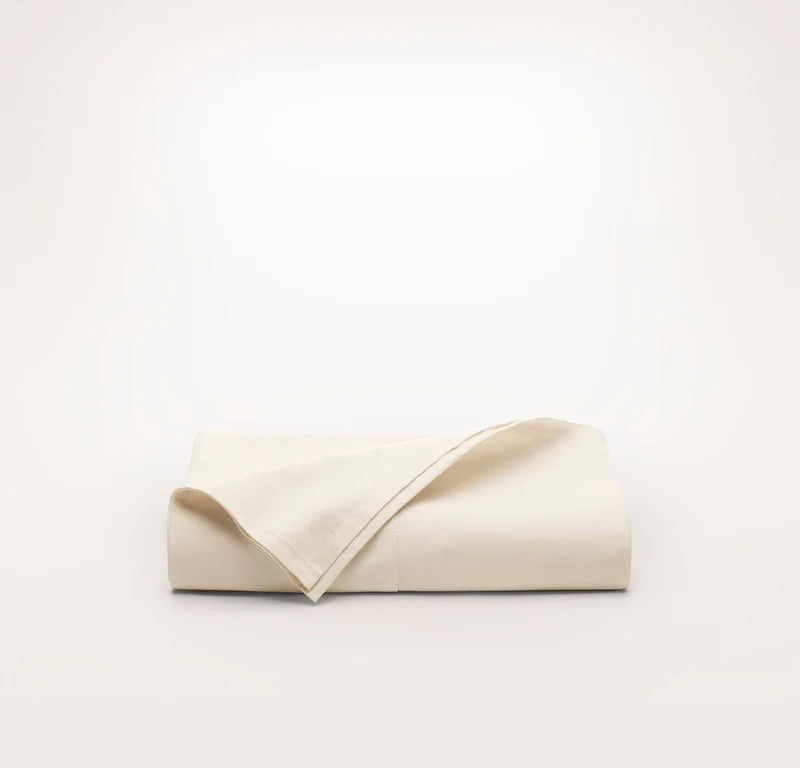 Signature Hemmed Flat Sheet - Natural