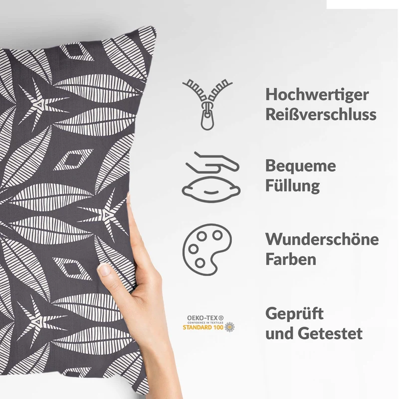 Gesundheitskissen mit großer Blume