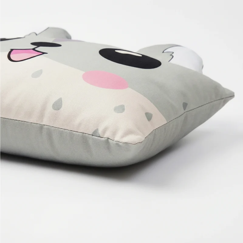 Kinderkissen Wimmy Waschbär - Grau