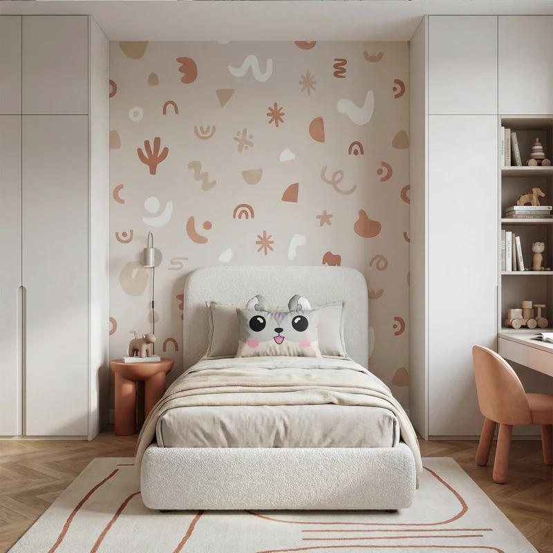 Kinderkissen Wimmy Waschbär - Grau