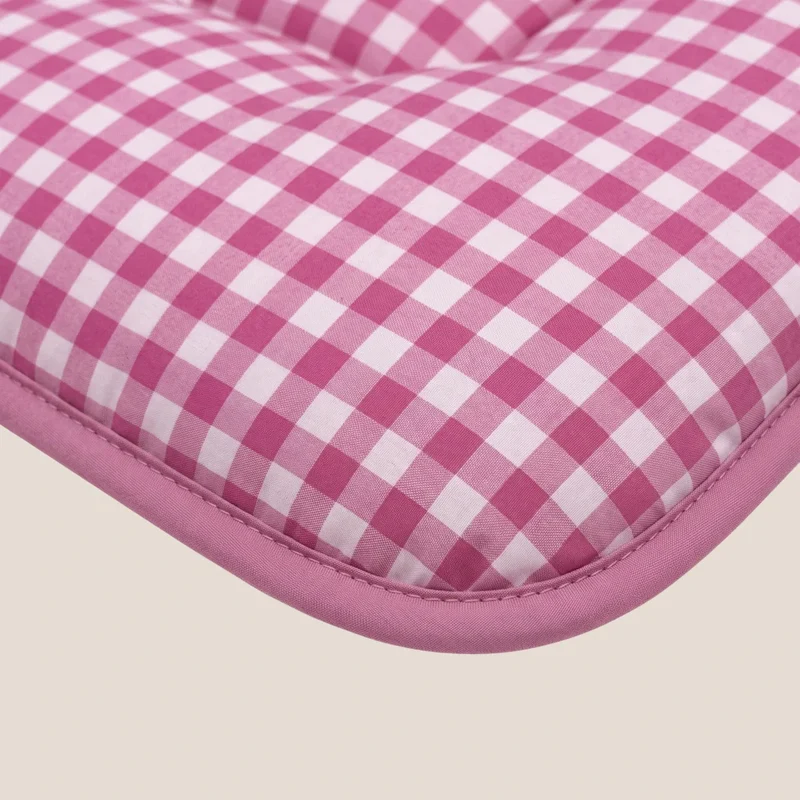 zailistade.comluxe Design Baumwollsatin Bettdecke - Pink Check