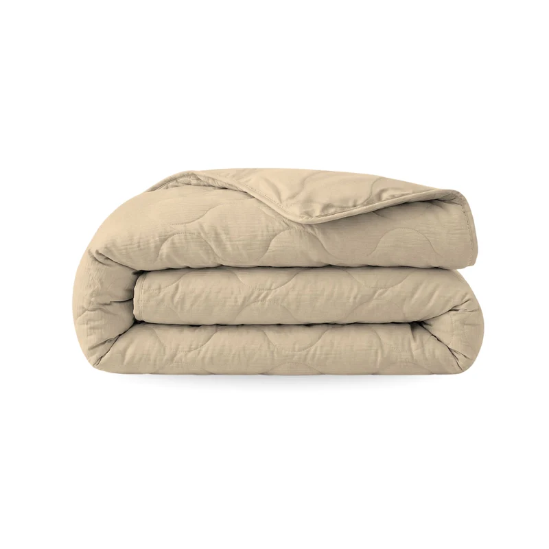 Zelesta Special Musselin Sommerbettdecke - Sanftes Buttergelb