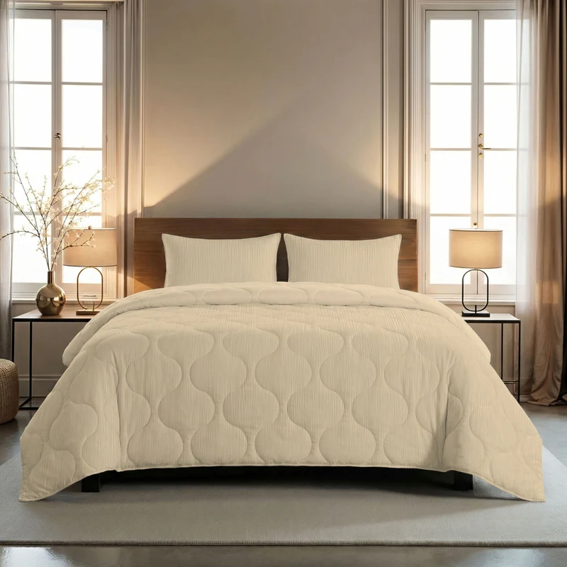 Zelesta Special Musselin Sommerbettdecke - Sanftes Buttergelb