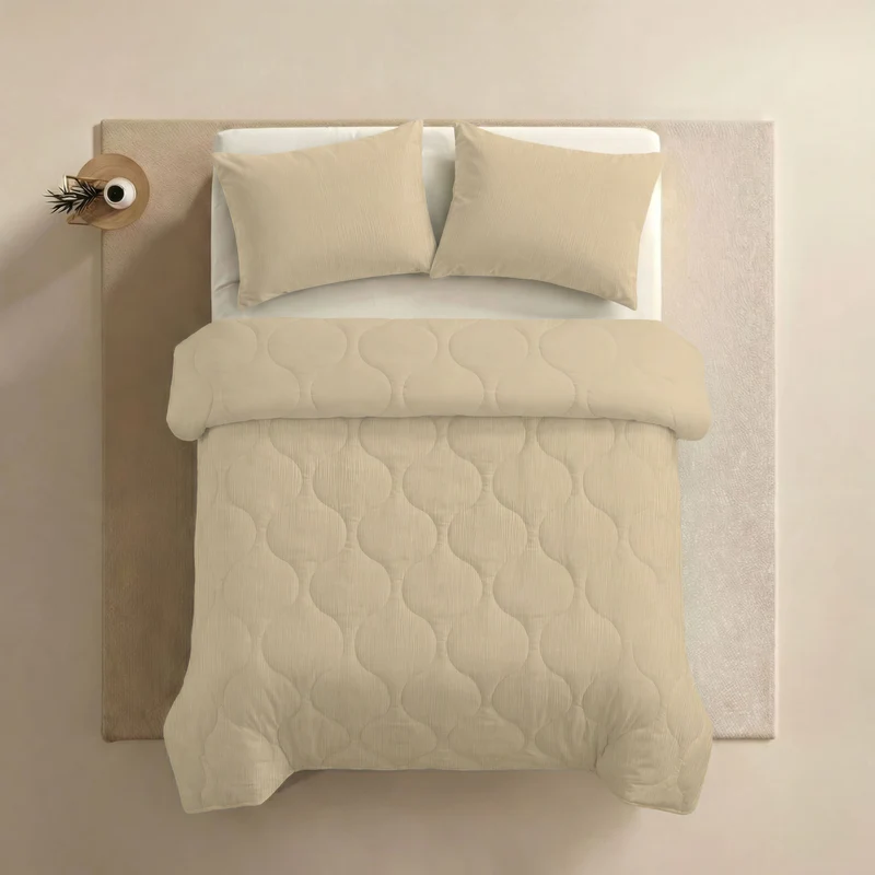 Zelesta Special Musselin Sommerbettdecke - Sanftes Buttergelb