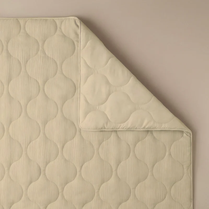 Zelesta Special Musselin Sommerbettdecke - Sanftes Buttergelb