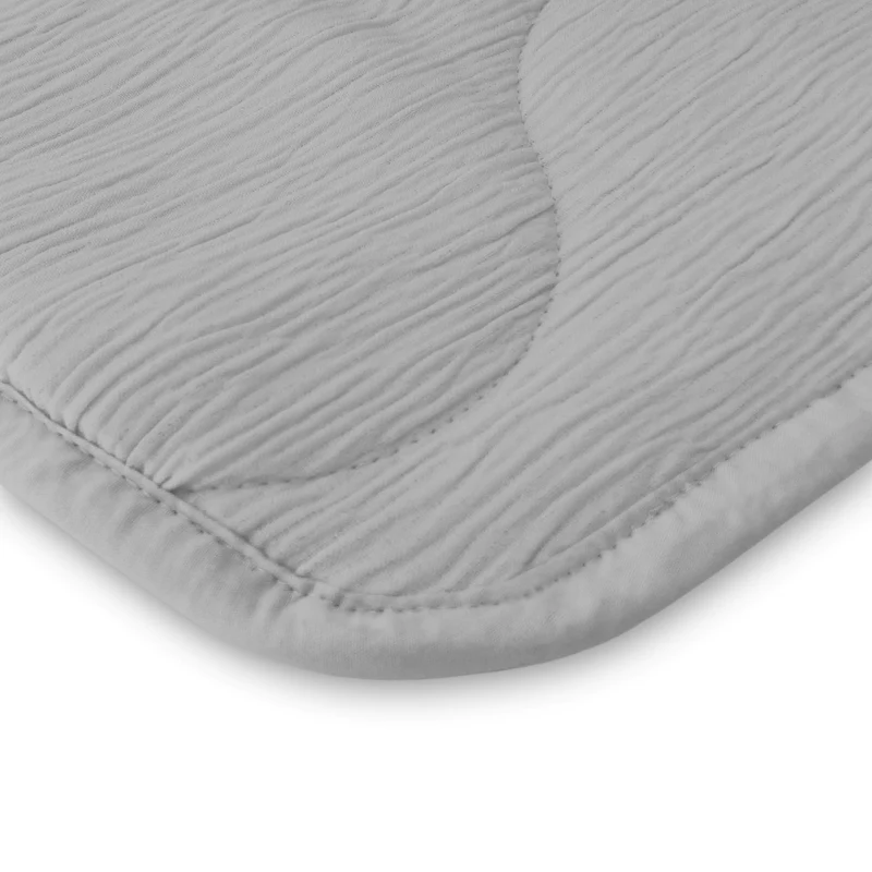 Zelesta Special Musselin Sommerbettdecke - Hellgrau