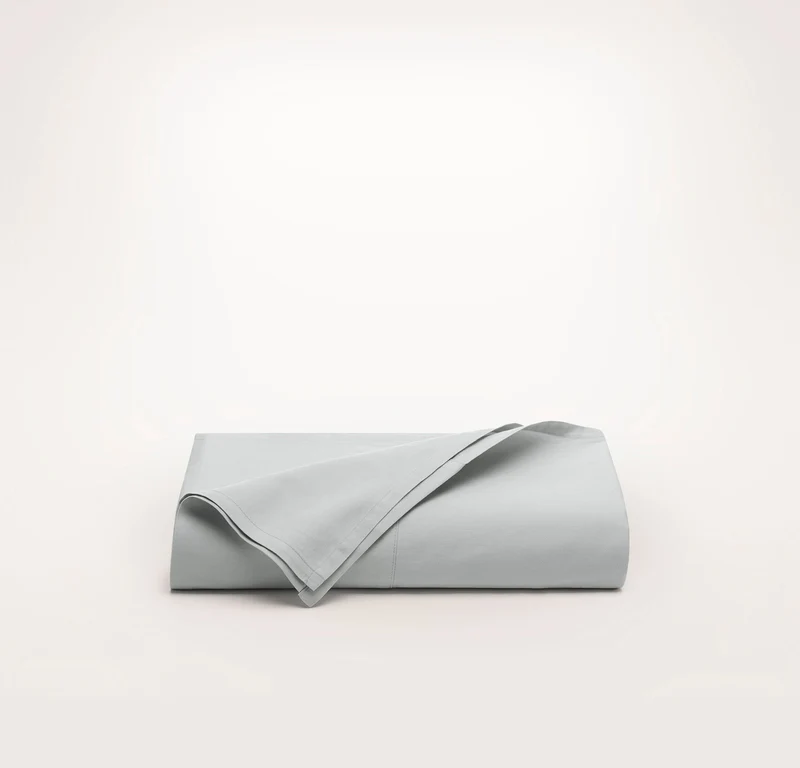 Signature Hemmed Flat Sheet - Shore