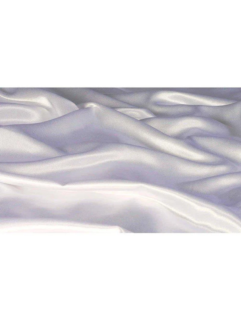 Sonoma satijnen lakens Cal King vlak laken in luxe witte diamantkleur