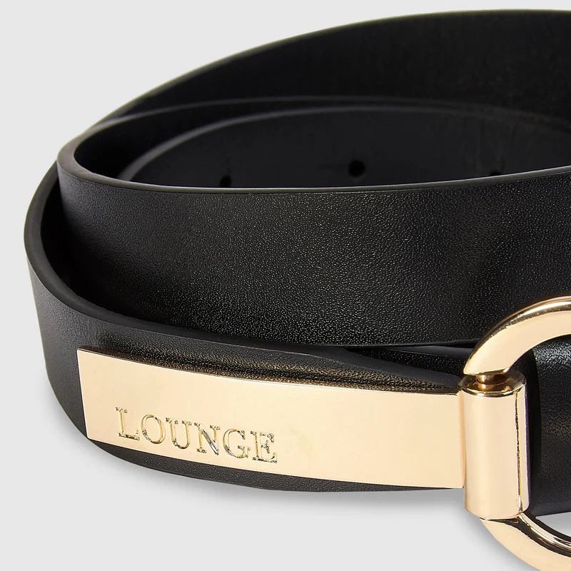 Riem met bar - Zwart