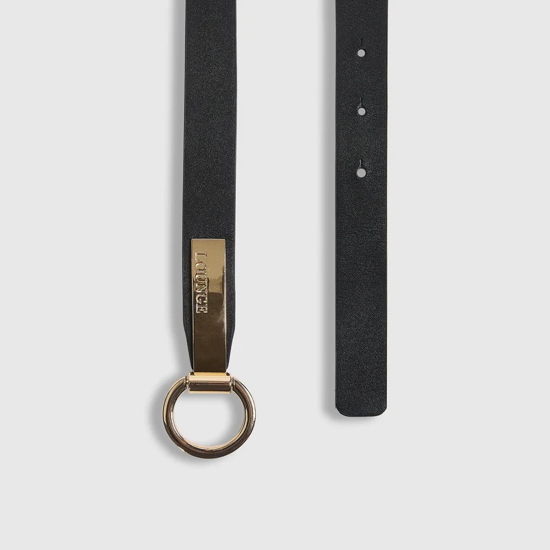 Riem met bar - Zwart