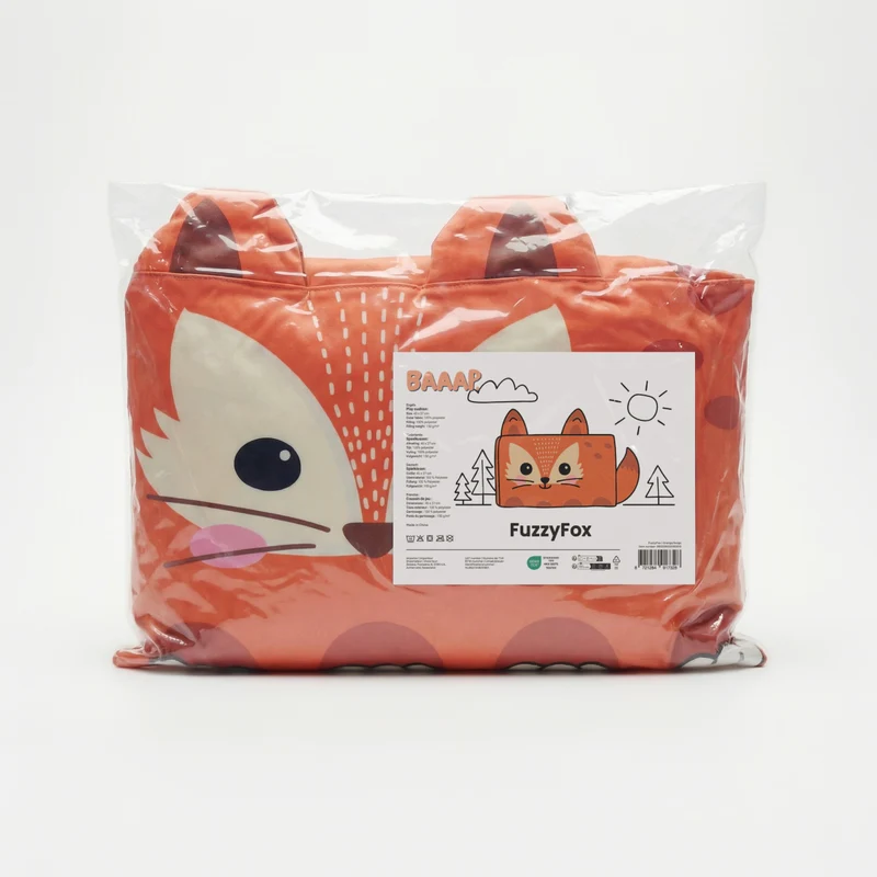 Kinderkissen Vinnie Fuchs - Orange/Beige