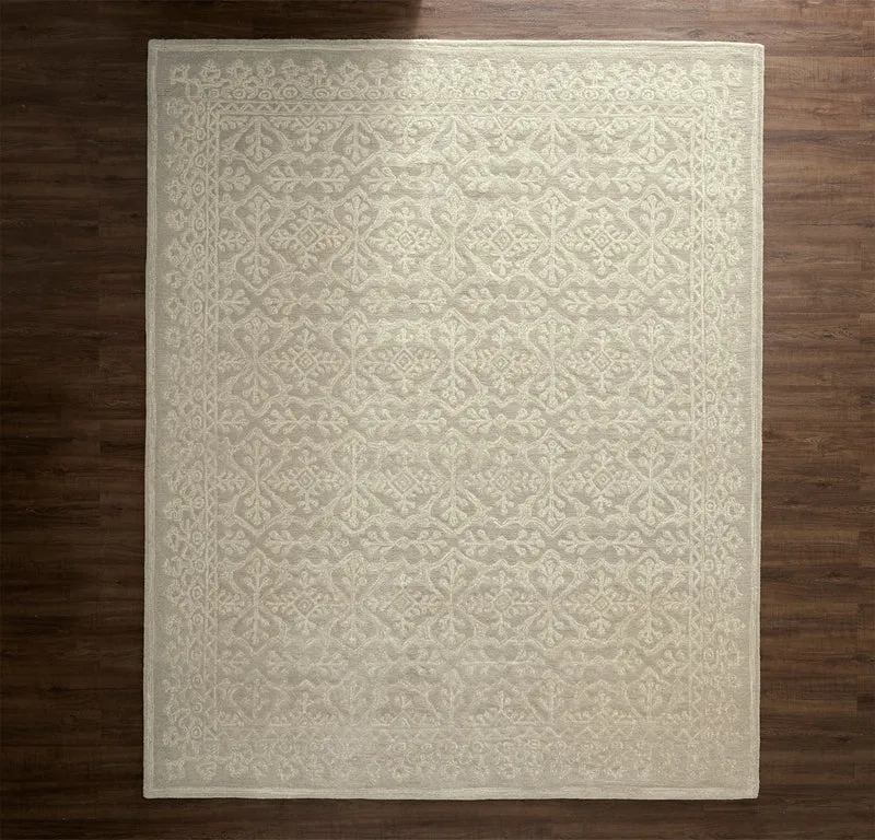 Cottonfield Rug - Oatmeal/Pewter