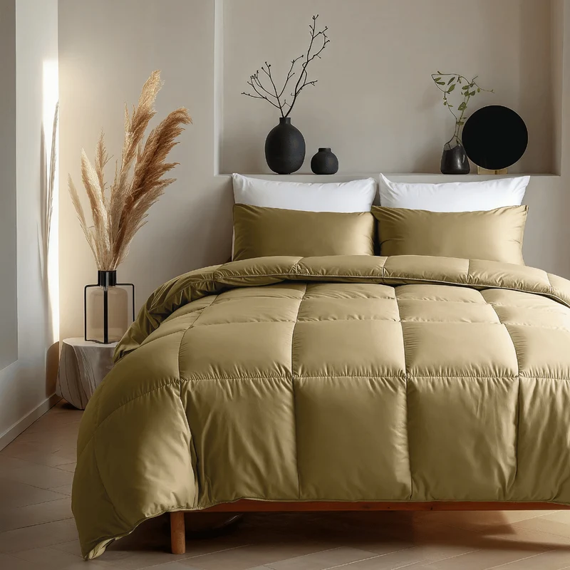 Zelesta Satinbed Baumwolle - Original Oker
