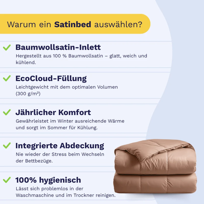 Zelesta Satinbed Baumwolle - Timeless Terra