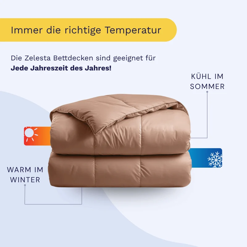 Zelesta Satinbed Baumwolle - Timeless Terra