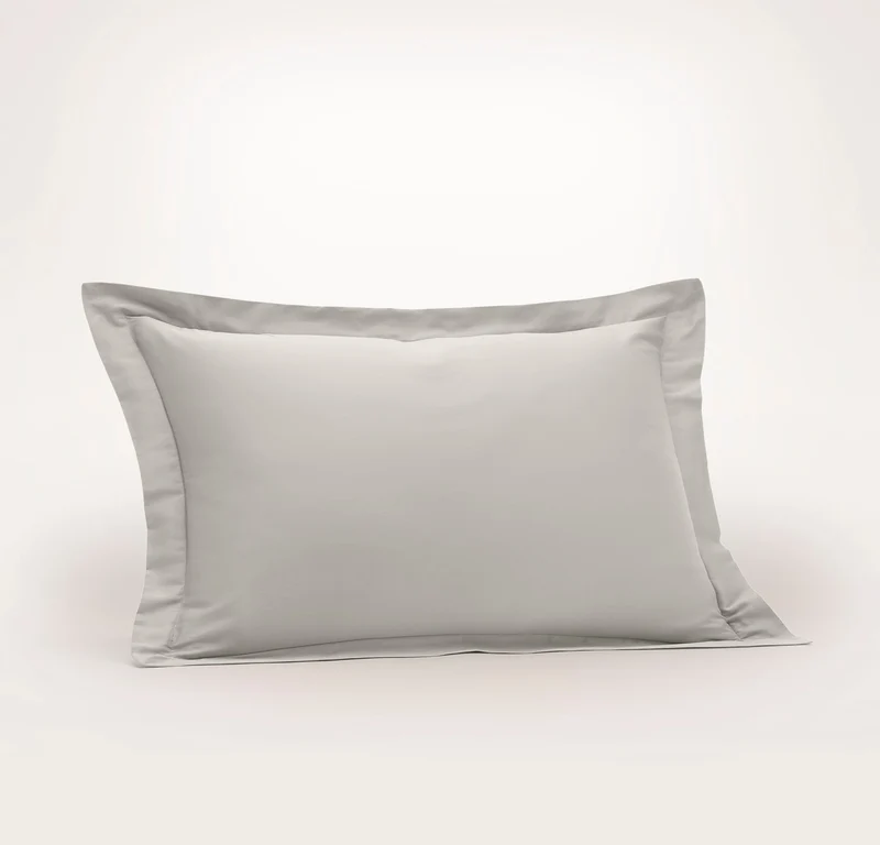 Signature Hemmed Sham - Pewter