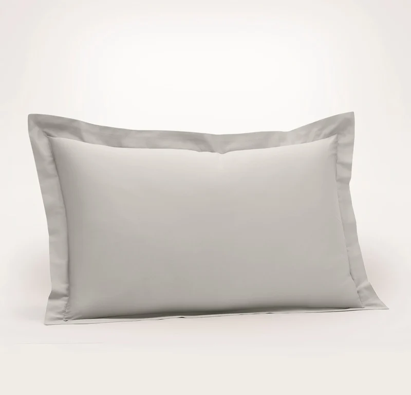 Signature Hemmed Sham - Pewter