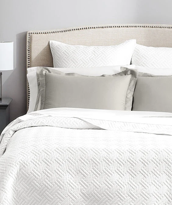 Signature Hemmed Sham - Pewter