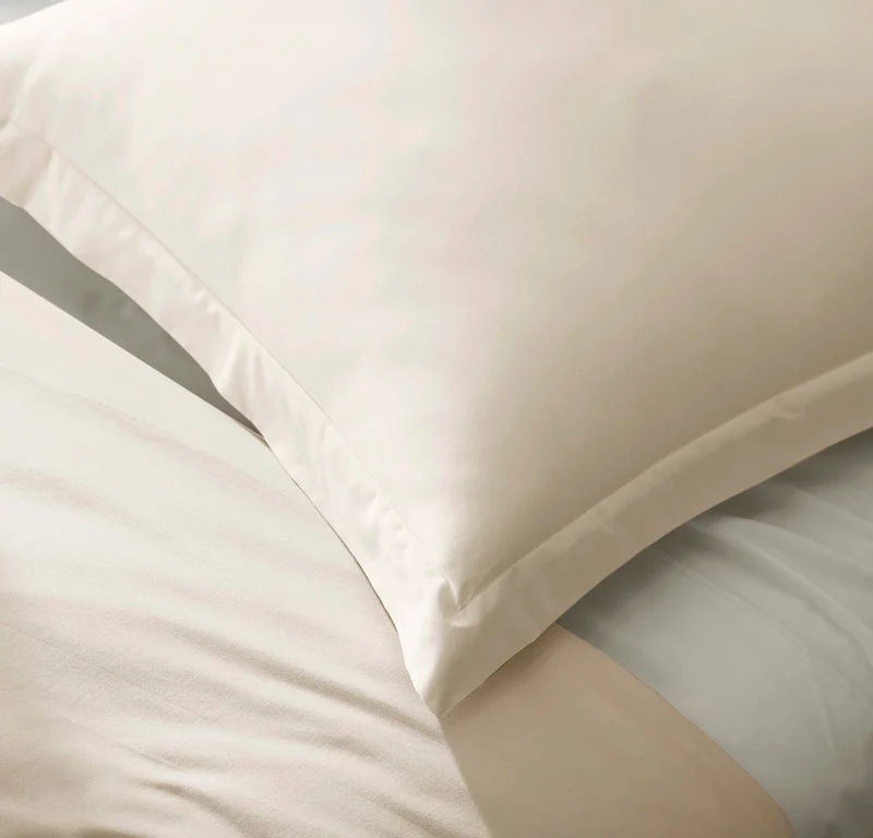 Signature Hemmed Sham - Natural