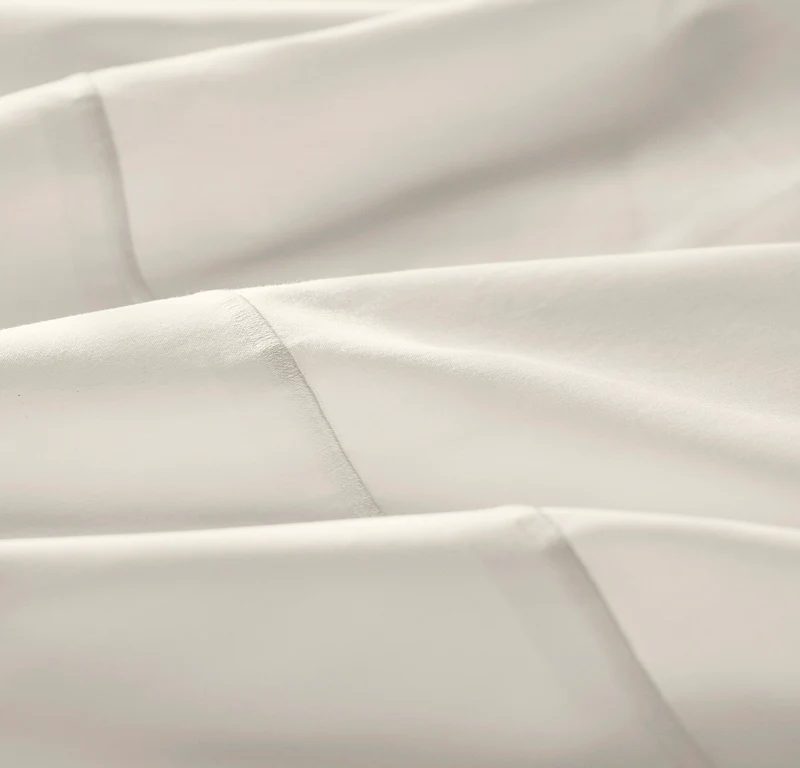 Signature Embellished Sheet Set - White/White Embroidered