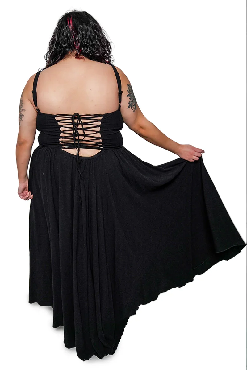 Forest Ink Gothic Clothing - Maiden Gothic Maxi Dress