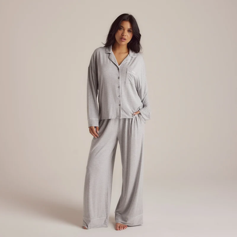 Modal Pyjamabroek - Grijs Marl