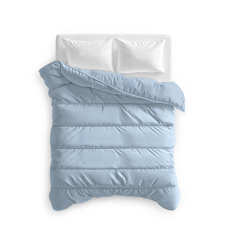 Zelesta Everyday Uni Bettdecke – Hellblau