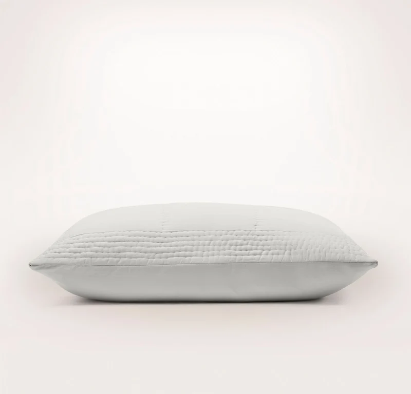 Signature Handstitched Quilted Sham - Mist