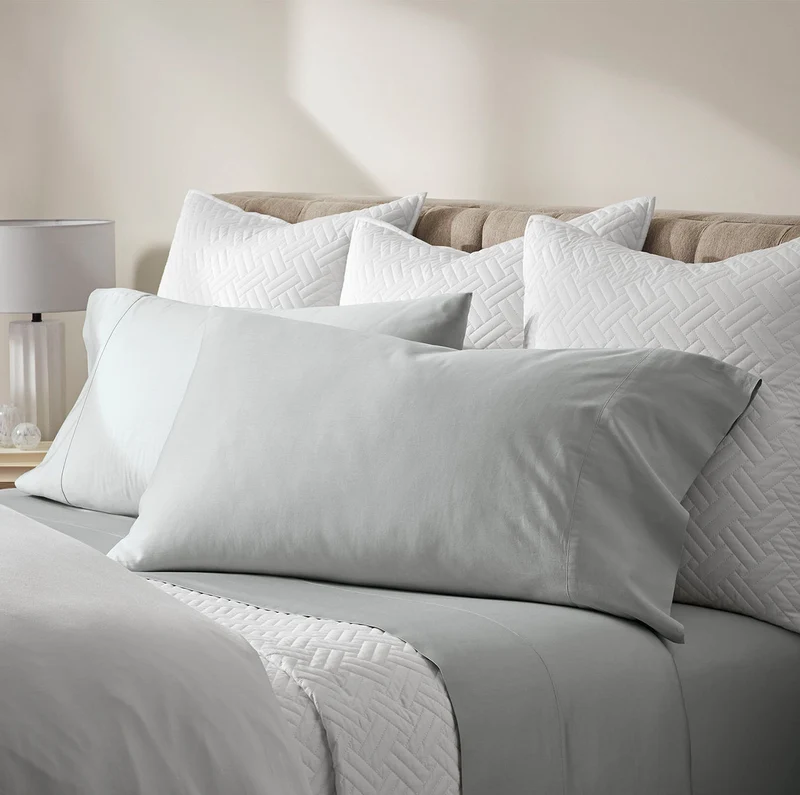 Percale "No Flat Sheet" Sheet Set