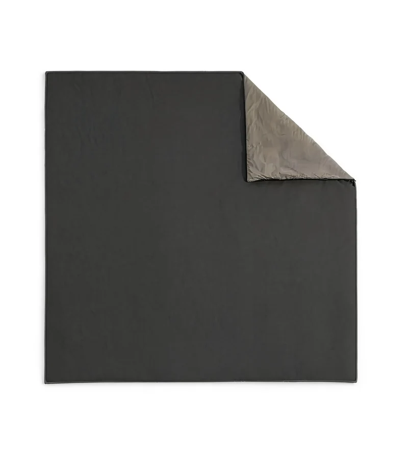 Zelesta Pure Duo Nahtlose Baumwolle Bettdecke - Schwarz & Anthrazit