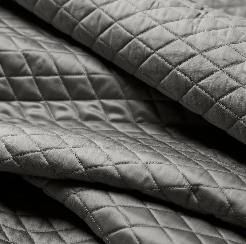 Reserve Lattice Quilt Set - Stone