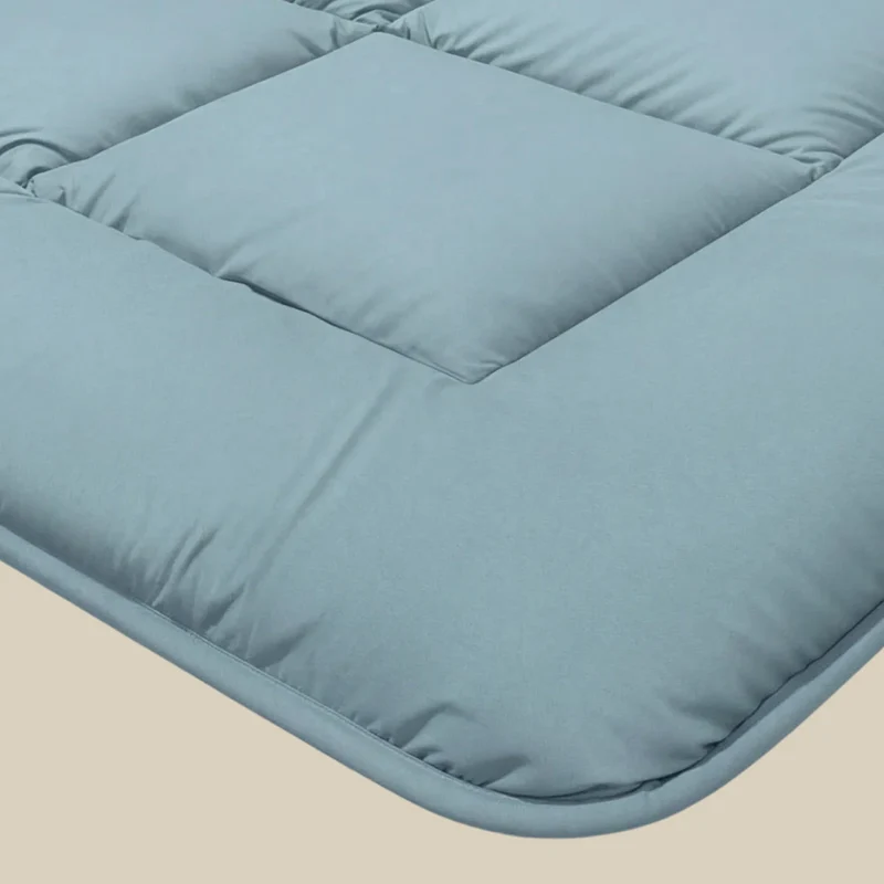 Zelesta Pure Uni Baumwolle Bettdecke - Pastellblau