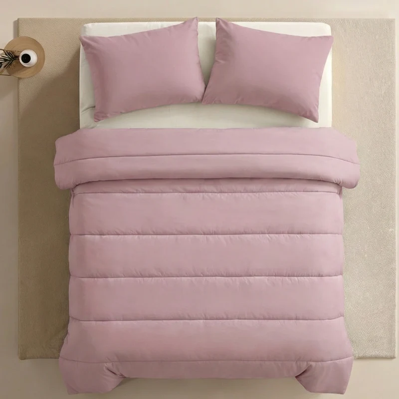 Zelesta Comfort Uni Bettdecke - Altrosa