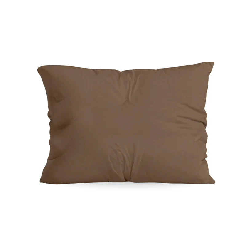 Zelesta Comfort Uni Kissenbezüge Set von 2 - Mokka