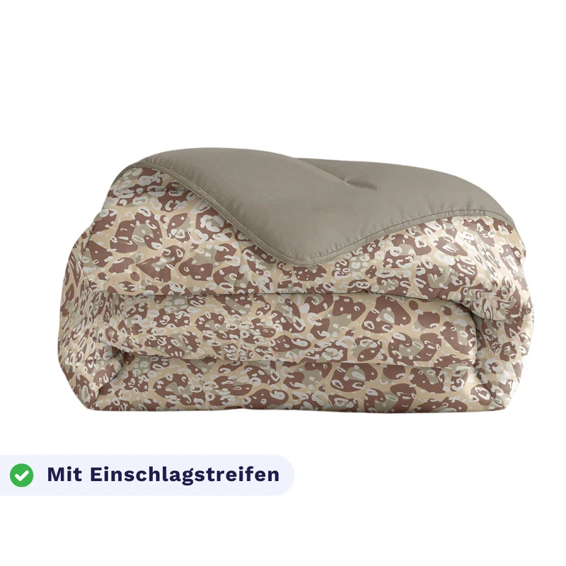 Zelesta Comfort Design Bettdecke – Sand Panther