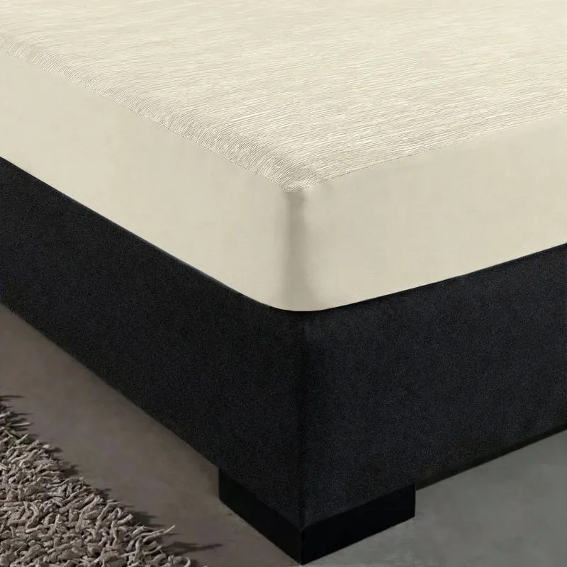 Zelesta Special Cooling Blend Spannbettlaken - Elfenbeinsand