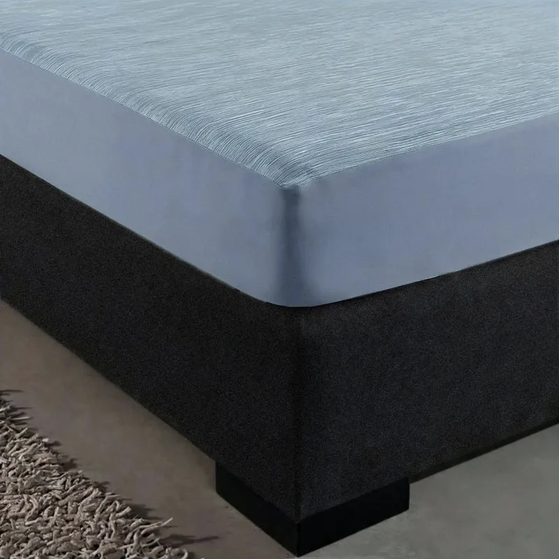 Zelesta Special Cooling Blend Spannbettlaken - Sanftes Blau