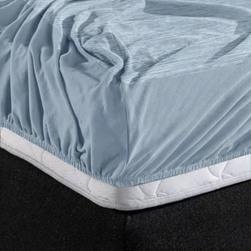 Zelesta Special Cooling Blend Spannbettlaken - Sanftes Blau