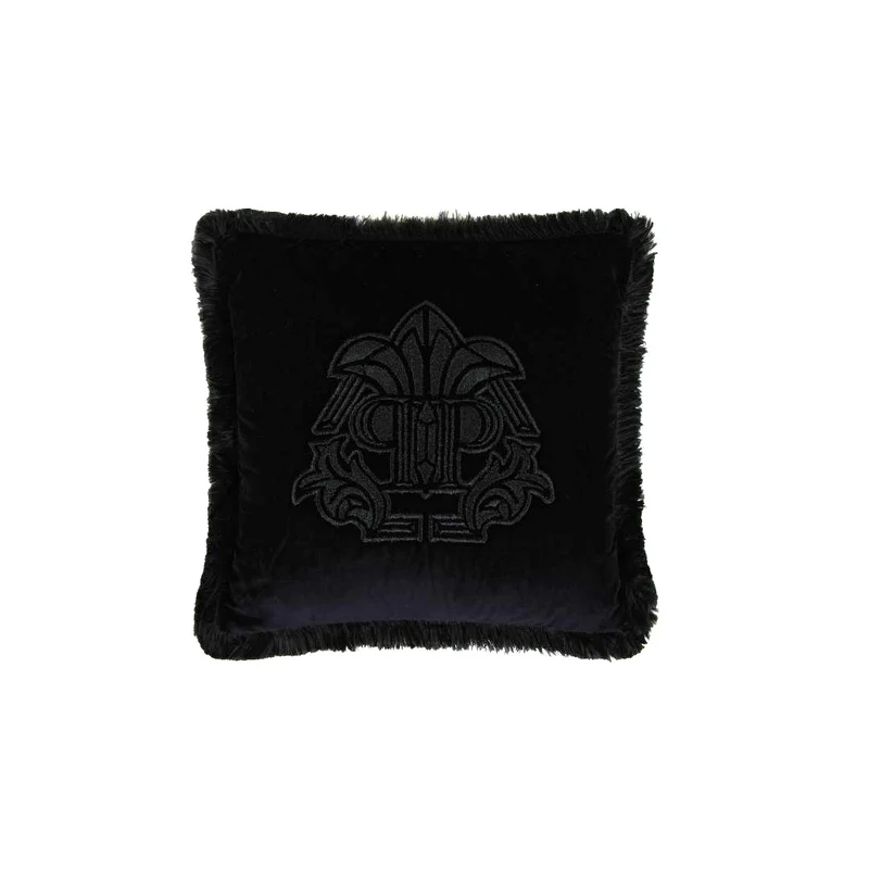 Cuscino arredo gothic monogram in Velluto
