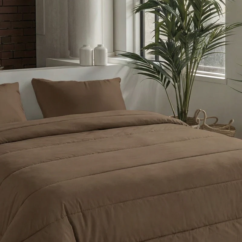Zelesta Comfort Uni Bettdecke - Mokka