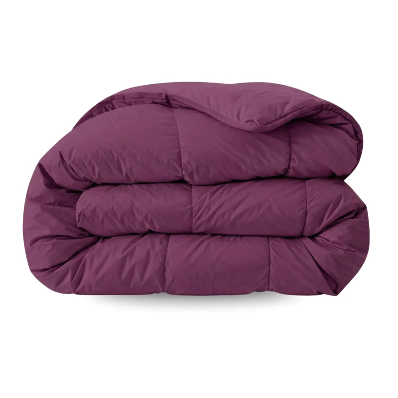 Zelesta Comfort Uni Bettdecke - Bordeauxrot