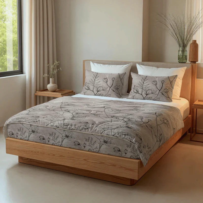 Zelesta Comfort Design Bettdecke – Oak Leaves