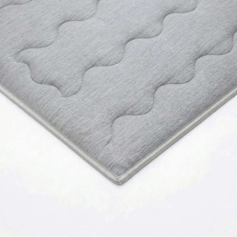 Zelesta Special Cooling Blend Sommerbettdecke - Warmes Leinen-Grau