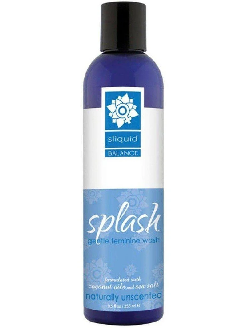 Eldorado EL-7633-22 Sliquid Splash Glycerinevrije Vrouwelijke Wasgel met Biologische Plantaardige Ingrediënten, 8.5 Oz