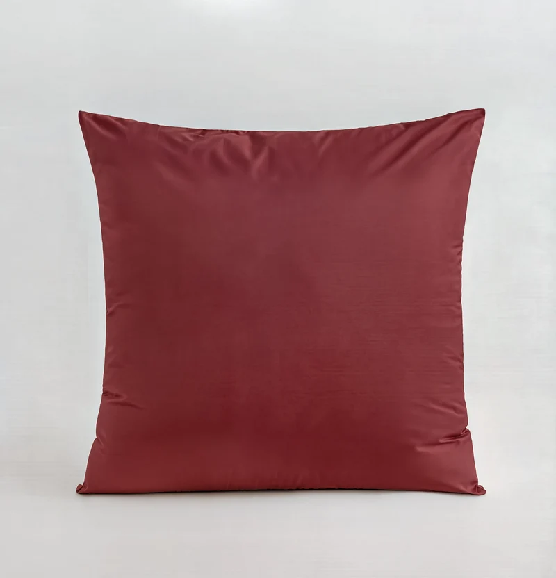 Zelesta Pure Duo Nahtlose Baumwolle Kissenbezüge Set von 2 - Rot