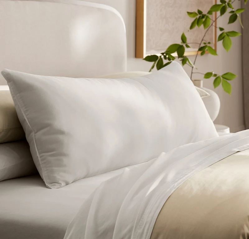 Signature Body Pillowcase - White