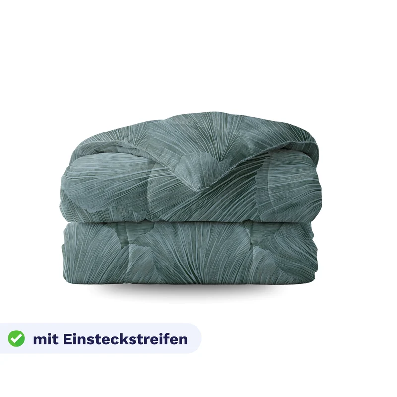 Zelesta Pure Design Baumwolle Bettdecke - Botanical Green