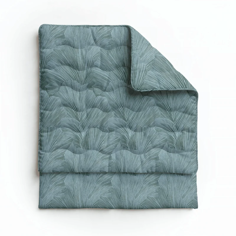 Zelesta Pure Design Baumwolle Bettdecke - Botanical Green